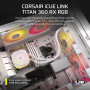 Система водяного охолодження Corsair Icue Link Titan 360 White (CW-9061021-WW)