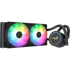 Система водяного охолодження AeroCool Abyss L240R Black (ACLA-AB24117.11)