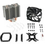 Кулер процессорный Enermax ETS-F40 Silent Edition (ETS-F40-FS), Intel: 2066/2011-3/2011/1200/1150/1151/1155/1156/1366/775, AMD: FM1/FM2/FM2+/AM2/AM2+/AM3/AM3+/AM4, 156x140x93 мм, 4-pin