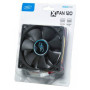 Вентилятор DeepCool XFAN 120, 120х120х25мм, 3-pin+Molex, чорний