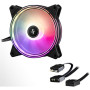 Вентилятор Chieftec Nova NF-1225RGB; 120х120х25мм, 3-pin, 4-pin
