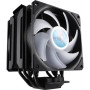 Кулер процессорный CoolerMaster MasterAir MA612 Stealth ARGB (MAP-T6PS-218PA-R1), Intel: 2066/2011-3/2011/1200/1151/1150/1155/1156/1366, AMD: AM4/AM3+/AM3/AM2+/AM2/FM2+/FM2/FM1, 158х129х112.2мм, 4-pin