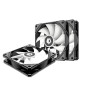 Вентилятор ID-Cooling TF-12025-ARGB-TRIO (3pcs Pack), 120x120x25мм, 4-pin PWM, черный