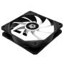Вентилятор ID-Cooling TF-12025-ARGB-TRIO (3pcs Pack), 120x120x25мм, 4-pin PWM, черный