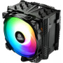 Кулер процессорный Enermax ETS-T50 AXE ARGB (ETS-T50A-BK-ARGB), Intel: 2066/2011-3/2011/1200/1150/1151/1155/1156/1366/775, AMD: FM1/FM2/FM2+/AM2/AM2+/AM3/AM3+/AM4, 160x138.7x112.5мм, черный, 3 pin, 4-pin