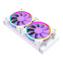 Система водяного охлаждения ID-Cooling Pinkflow 240 Diamond Purple, Intel: 2066/2011/1700/1200/1151/1150/1155/1156, AMD: AM4, 274x120x27 мм, 4-pin