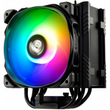 Кулер процессорный Enermax ETS-T50 AXE ARGB (ETS-T50A-BK-ARGB), Intel: 2066/2011-3/2011/1200/1150/1151/1155/1156/1366/775, AMD: FM1/FM2/FM2+/AM2/AM2+/AM3/AM3+/AM4, 160x138.7x112.5мм, черный, 3 pin, 4-pin