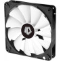 Вентилятор ID-Cooling WF-14025-XT, 140x140x25мм, 4-pin PWM, черный с белый