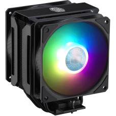 Кулер процессорный CoolerMaster MasterAir MA612 Stealth ARGB (MAP-T6PS-218PA-R1), Intel: 2066/2011-3/2011/1200/1151/1150/1155/1156/1366, AMD: AM4/AM3+/AM3/AM2+/AM2/FM2+/FM2/FM1, 158х129х112.2мм, 4-pin