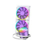 Система водяного охлаждения ID-Cooling Pinkflow 240 Diamond Purple, Intel: 2066/2011/1700/1200/1151/1150/1155/1156, AMD: AM4, 274x120x27 мм, 4-pin
