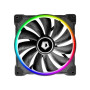 Вентилятор ID-Cooling ZF-14025-ARGB (Single Pack), 140x140x25мм, 4-pin PWM, черный