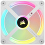 Вентилятор Corsair iCUE Link QX120 RGB PWM PC Fans Starter Kit with iCUE Link System Hub White (CO-9051006-WW)