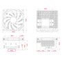 Кулер процесорний ID-Cooling IS-67-XT White
