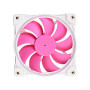 Вентилятор ID-Cooling ZF-12025-PINK ARGB (Single Pack), 120x120x25мм, 4-pin PWM, белый с розовым