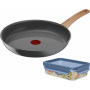 Сковорода Tefal Renew 26 см + контейнер 0.8л Tefal Master Seal Eco (C4250543)