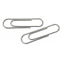 Скрепки канцелярские Axent rounded, nickel-plated, 28 мм, 100 шт. (4101-А)