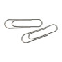 Скрепки канцелярские Axent rounded, nickel-plated, 50 мм, 100 шт. (4102-А)
