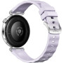 Смарт-годинник Huawei Watch GT 6 41mm Steel with Purple Fluoroelastomer Strap (55020FTM)