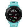 Смарт-годинник Garmin Forerunner 265 Black Bezel with Aqua Case and Aqua/Black Silicone Band (010-02810-52)
