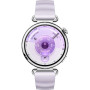 Смарт-годинник Huawei Watch GT 6 41mm Steel with Purple Fluoroelastomer Strap (55020FTM)