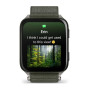 Смарт-годинник Garmin Venu X1 Moss Titanium with Moss Nylon (010-02980-23)