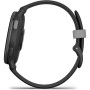 Смарт-годинник Garmin Vivoactive 5 Slate Aluminium Bezel with Black Case and Silicone Band (010-02862-10)