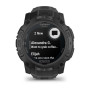 Смарт-годинник Garmin Instinct 3 50mm Tactical Solar Black with Charcoal Silicone Band (010-02935-90)