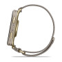 Смарт-годинник Garmin Venu X1 Soft Gold Titanium with French Grey Nylon (010-02980-33)