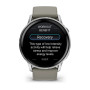 Смарт-годинник Garmin Venu 4 45mm Silver Bezel with Silver Gray Silicone Band (010-03014-01)