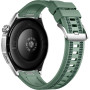 Смарт-годинник Huawei Watch GT 6 46mm Steel with Green Woven Strap (55020FTV)