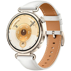 Смарт-годинник Huawei Watch GT 6 41mm Gold with White Composite Leather Strap (55020FTN)