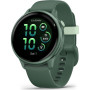Смарт-годинник Garmin Vivoactive 6 Metallic Jasper Green with Jasper Green Silicone Band (010-02985-42)