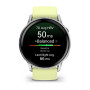 Смарт-годинник Garmin Venu 4 45mm Silver Bezel with Citron Silicone Band (010-03014-02)