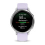 Смарт-годинник Garmin Venu 4 41mm Silver Bezel with Periwinkle Silicone Band (010-03013-01)