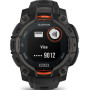 Смарт-годинник Garmin Instinct 3 45mm Solar Black with Black Silicone Band (010-02934-40)
