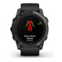 Смарт-годинник Garmin Epix Pro Gen 2 51mm Sapphire Carbon Gray DLC Titanium with Black Silicone (010-02804-53)