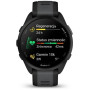 Смарт-годинник Garmin Forerunner 165 Black/Slate Gray (010-02863-AC)