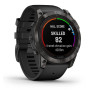 Смарт-годинник Garmin Fenix 7X Pro Sapphire Solar Carbon Gray DLC Titanium with Black Band (010-02778-54)