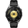 Смарт-годинник Huawei Watch GT 6 46mm Black with Black Fluoroelastomer Strap (55020FTX)