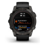 Смарт-годинник Garmin Fenix 7 Pro Sapphire Solar Carbon Gray DLC Titanium with Black Silicone (010-02777-54)
