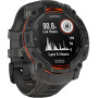 Смарт-годинник Garmin Instinct 3 50mm Solar Black with Charcoal Silicone Band (010-02935-40)