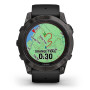 Смарт-годинник Garmin Fenix 7X Pro Sapphire Solar Carbon Gray DLC Titanium with Black Band (010-02778-54)