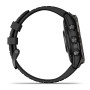 Смарт-годинник Garmin Fenix 7 Pro Sapphire Solar Carbon Gray DLC Titanium with Black Silicone (010-02777-54)