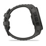 Смарт-годинник Garmin Instinct E 40 mm Black with Charcoal Silicone Band (010-02932-13)