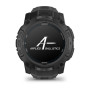 Смарт-годинник Garmin Instinct 3 50mm Tactical AMOLED Black with Charcoal Silicone Band (010-03020-90)
