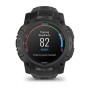 Смарт-годинник Garmin Instinct 3 50mm Tactical AMOLED Black with Charcoal Silicone Band (010-03020-90)