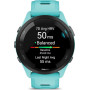 Смарт-годинник Garmin Forerunner 265 Black Bezel with Aqua Case and Aqua/Black Silicone Band (010-02810-12)