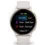 Смарт-годинник Garmin Vivoactive 5 Cream Gold Aluminum Bezel with Ivory Case and Silicone Band (010-02862-5B)