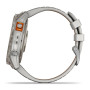 Смарт-годинник Garmin Fenix 7X Pro Sapphire Solar Titanium with Grey/Orange Band (010-02778-64)