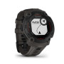 Смарт-годинник Garmin Instinct E 45 mm Black with Charcoal Silicone Band (010-02933-13)